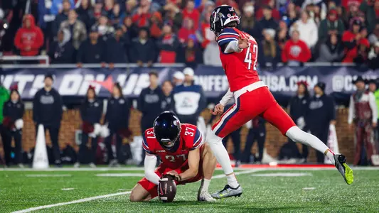 Morgan kicking