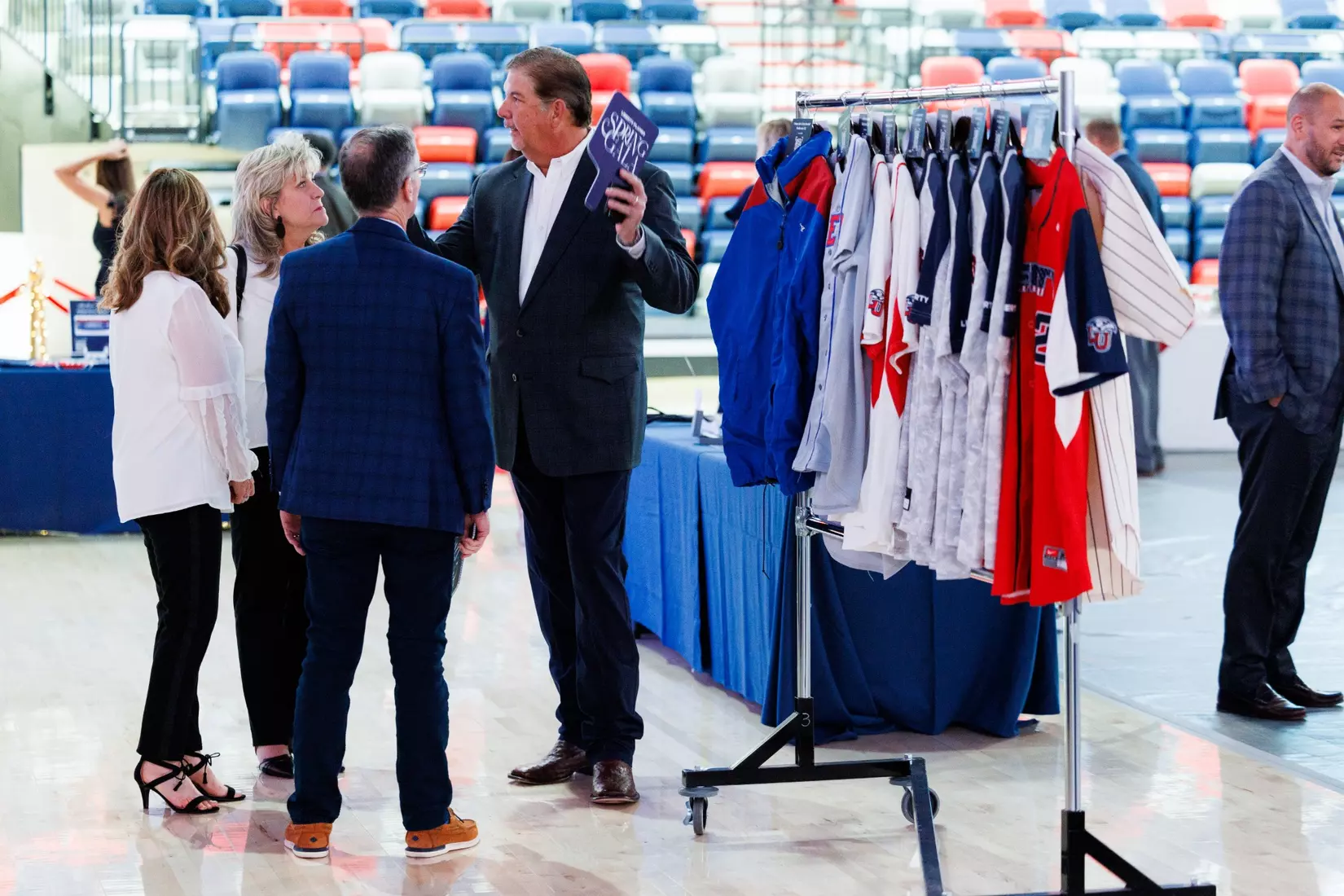 Liberty Athletics held it’s first annual auction, The Liberty Flames Spring Gala, on April 26, 2024. (Photo by: Matt Reynolds)