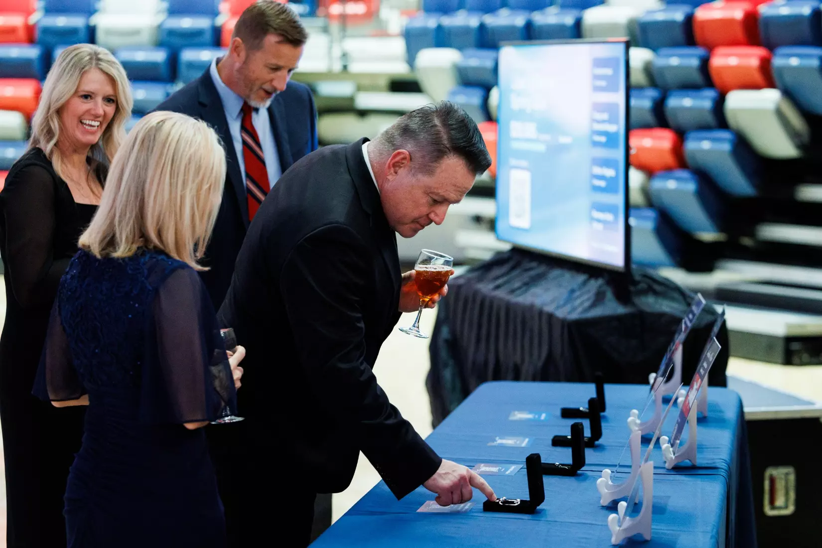Liberty Athletics held it’s first annual auction, The Liberty Flames Spring Gala, on April 26, 2024. (Photo by: Matt Reynolds)