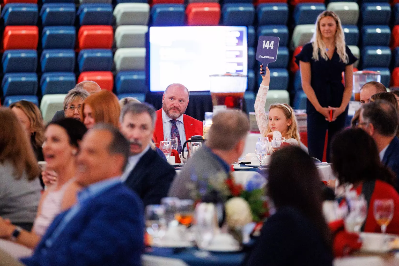 Liberty Athletics held it’s first annual auction, The Liberty Flames Spring Gala, on April 26, 2024. (Photo by: Matt Reynolds)
