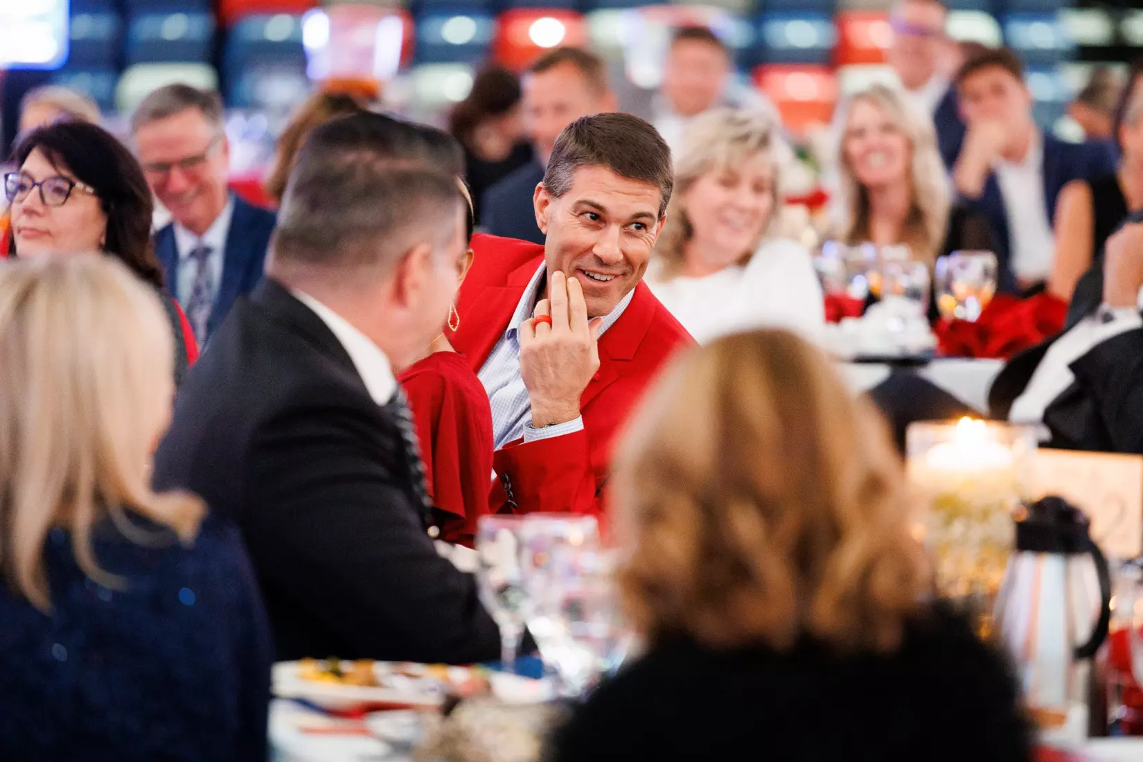 Liberty Athletics held it’s first annual auction, The Liberty Flames Spring Gala, on April 26, 2024. (Photo by: Matt Reynolds)