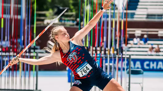 Liberty track and field competes at University of Kentucky at NCAA Regionals on May 23, 2024 (photo by: Emma Kendrick)
