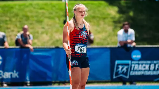 Liberty track and field competes at University of Kentucky at NCAA Regionals on May 23, 2024 (photo by: Emma Kendrick)