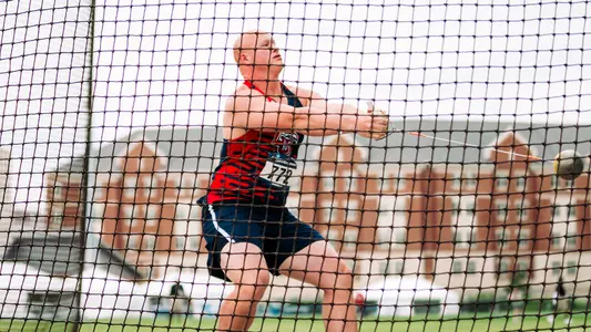 Liberty track and field competes at University of Kentucky at NCAA Regionals on May 22, 2024 (photo by: Emma Kendrick)