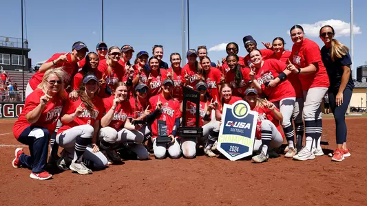 2024 CUSA Championship Softball Trophy