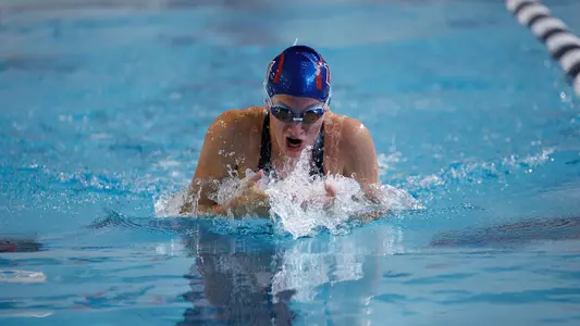 Liberty University hosts the 2023 TYR ’95 Invite in the Liberty University Natatorium on November 19, 2023. (Photo by Joel Coleman)