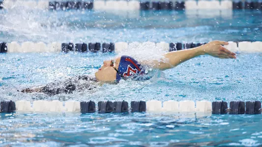 Liberty University hosts the 2023 TYR ’95 Invite in the Liberty University Natatorium on November 19, 2023. (Photo by Joel Coleman)