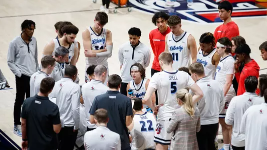 Liberty University's Men's Basketball team takes on the Jacksonville State Gamecocks at Liberty Arena on January 10th 2024. (Photo by: Ryan Anderson)