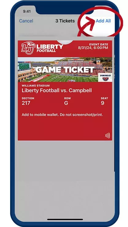 Step 5 Download Tickets