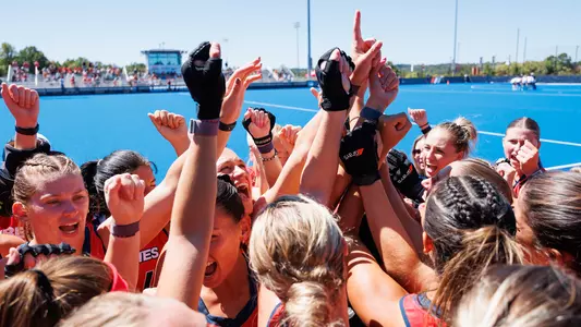 Liberty Flames Field Hockey hosts Virginia on September 08, 2024. (Photo by: Matt Reynolds)