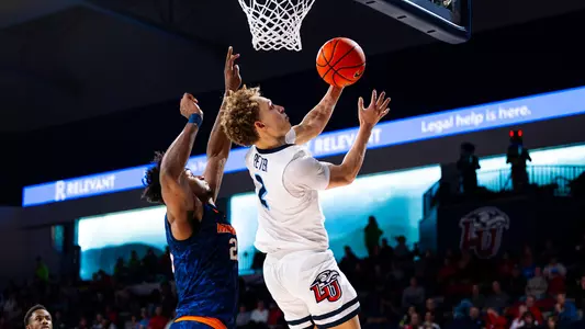 Liberty Men’s Basketball takes on UTEP in the Arena on January 16, 2025 (Photo taken by Simon Barbre)