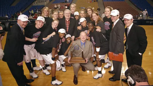 2005 Sweet 16 Team Celebrates Big South Title