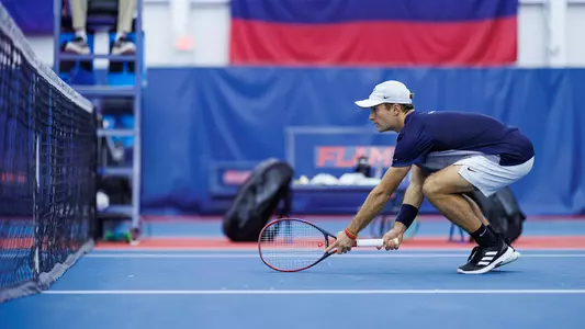 Robinson Awaits a Doubles Point