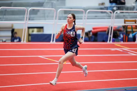 The Liberty Kickoff Invitational is photographed in the Brant Tolsma Indoor Track on December 06, 2024. (Photo by: Jessie Jordan)