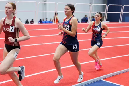 The Liberty Kickoff Invitational is photographed in the Brant Tolsma Indoor Track on December 06, 2024. (Photo by: Jessie Jordan)