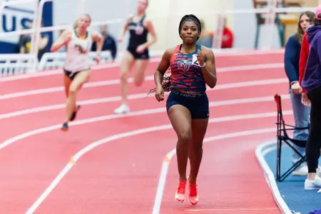The Liberty University Track & Field team competes in the Brant Tolsma Invitational on January 25, 2025. (Photo by: Matt Reynolds)