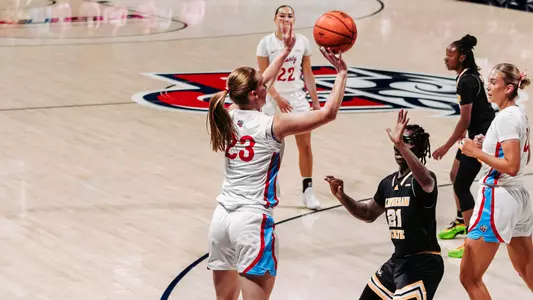 Emma Hess Corner 3 vs. KSU