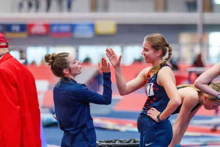 The Liberty Kickoff Invitational is photographed in the Brant Tolsma Indoor Track on December 06, 2024. (Photo by: Jessie Jordan)