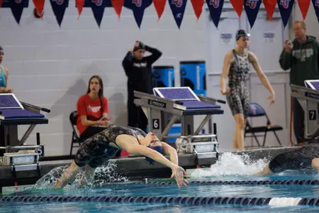 Liberty University hosts the 2023 TYR ’95 Invite in the Liberty University Natatorium on November 19, 2023. (Photo by Joel Coleman)