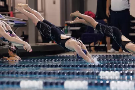 Liberty University hosts the 2023 TYR ’95 Invite in the Liberty University Natatorium on November 19, 2023. (Photo by Joel Coleman)