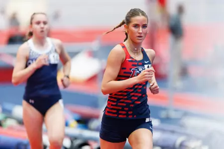 The Liberty University Track & Field team competes in the Brant Tolsma Invitational on January 25, 2025. (Photo by: Matt Reynolds)
