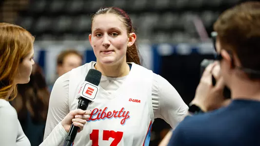 Emmy Stout Halftime Interview CUSA Tourney