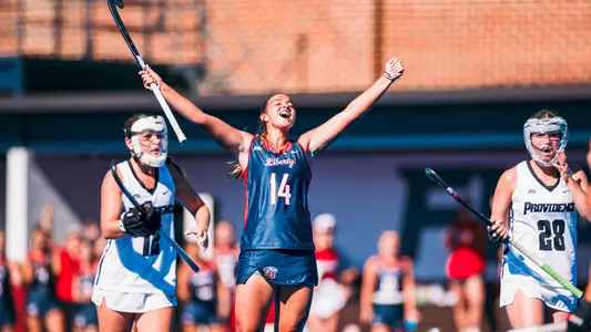 Field Hockey Recap Photo vs. Providence Oct. 17, 2025