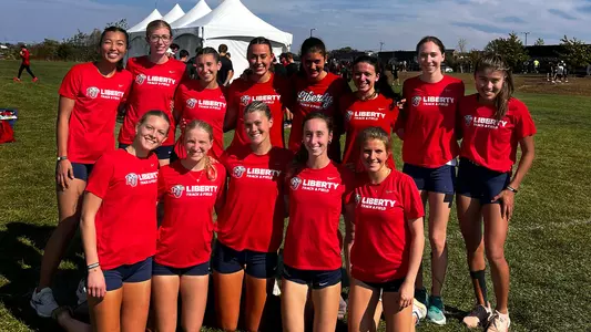 Women's XC Team at 2025 Pre-National Invitational