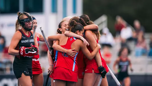 Field Hockey Recap Photo vs. Saint Joseph's Oct. 19, 2025