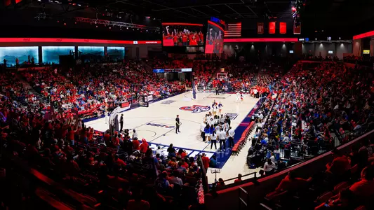 Panorama of WBB Game vs. Duke in 2024
