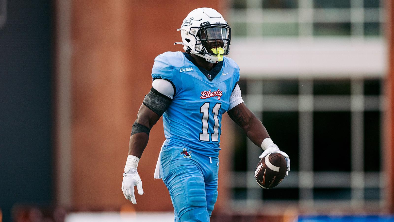 Derrell James Game Day: Delaware - Liberty University