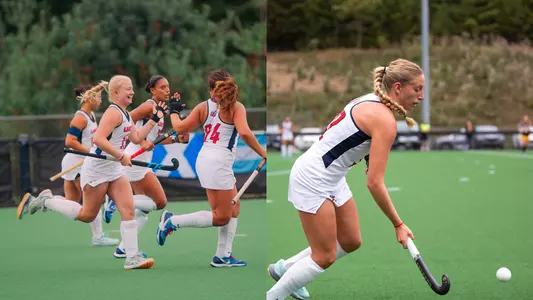 Zoé Gaillard and Dara Semmartin BIG EAST Weekly Awards Oct. 7, 2025
