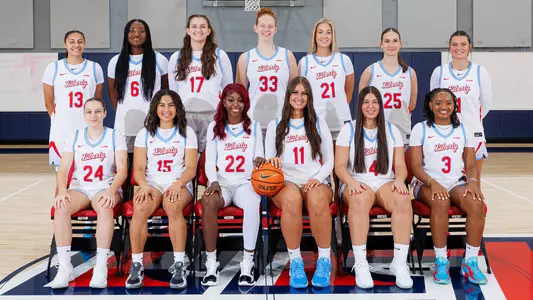 2025-26 Women's Basketball Team Photo - Players Only