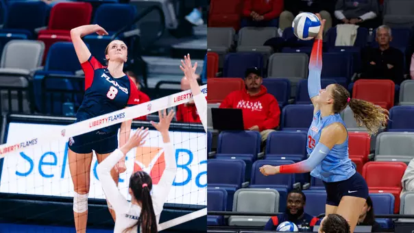 Jenna Otts, Paige Overcash 2025 CUSA All-Academic