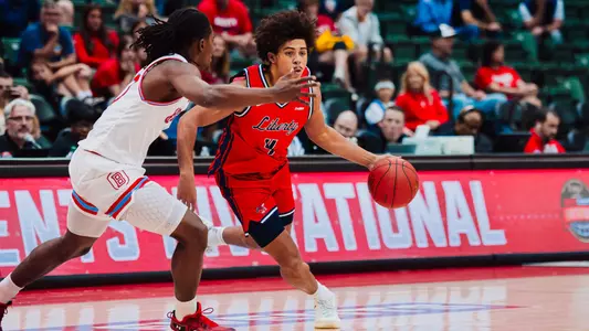 Men's Basketball Recap Photo Brett Decker Jr. vs. Bradley ESPN Events Invitational 3rd Place Game Nov. 26, 2025