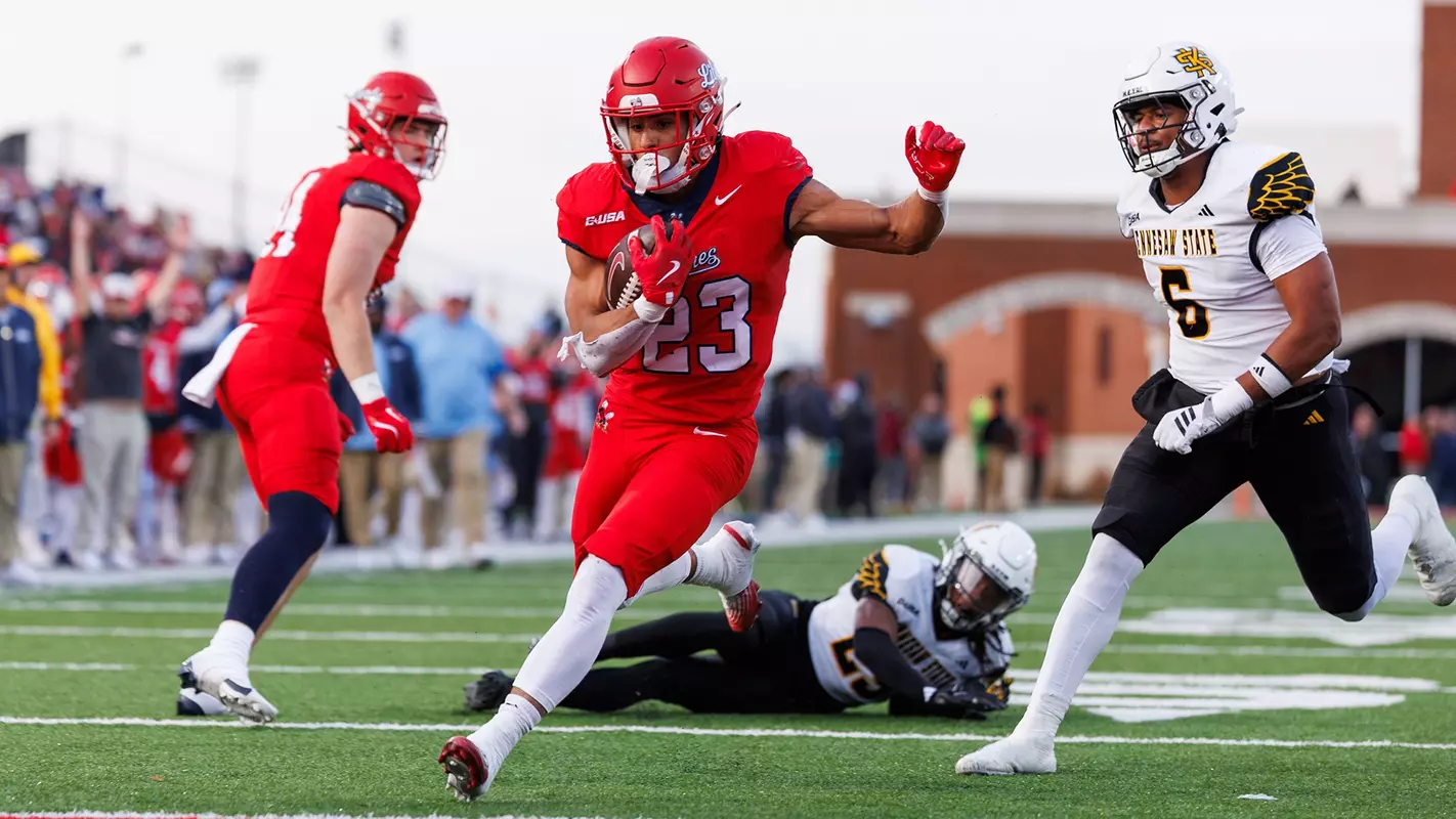 Football - Liberty running back Evan Dickens vs. Kennesaw State - Photo 1 (2025)
