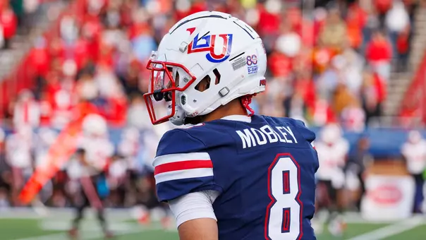 Football - Liberty's Tyson Mobley Helmet from Military Appreciation Day (2024)