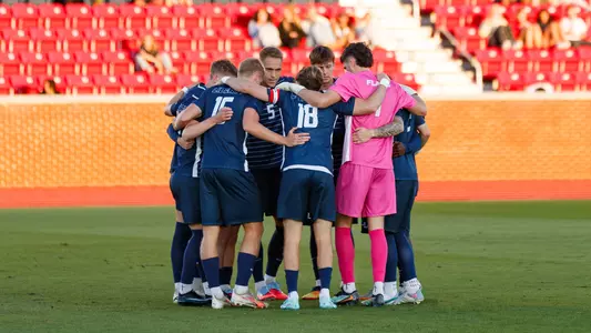 Men's Soccer - Pregame Huddle