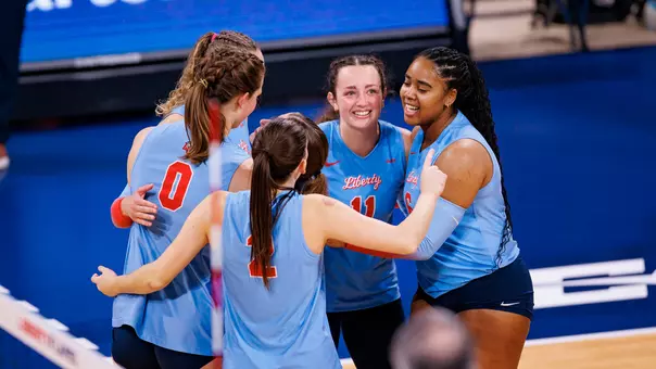 Volleyball Celebration vs. Missouri State 2025