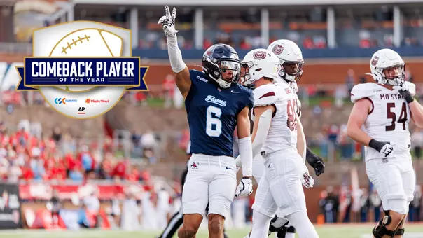 Liberty University’s Football team takes on the Missouri State University at Williams Stadium on November 08, 2025. (Photo by Travis Clayton)