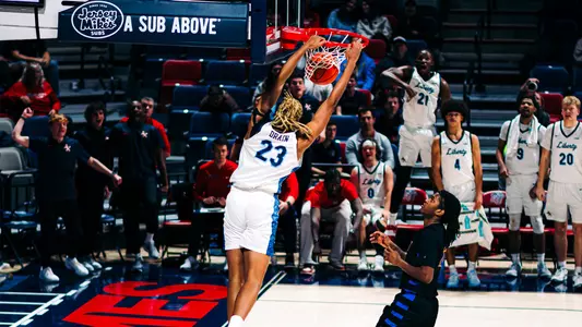 Men's Basketball Recap Photo TJ Drain vs. Midway Dec. 16, 2025