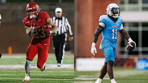 Football - RB Evan Dickens and LB Derrell Farrar for CUSA All-Conference Award Release