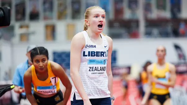 Allie Zealand Shocked after 2025 CUSA Indoor