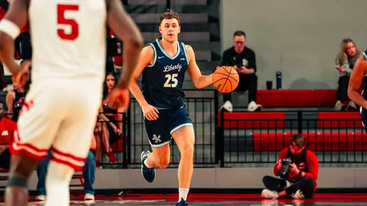 Men's Basketball Recap Photo Zach Cleveland at Jacksonville State Feb. 1, 2025