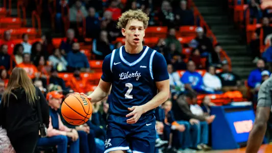 Men's Basketball Recap Photo Taelon Peter at UTEP Feb. 15, 2025