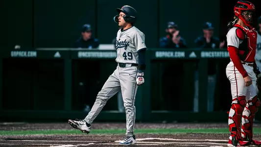 Baseball - Easton Swofford scoring go ahead run at NC State 2-18-24