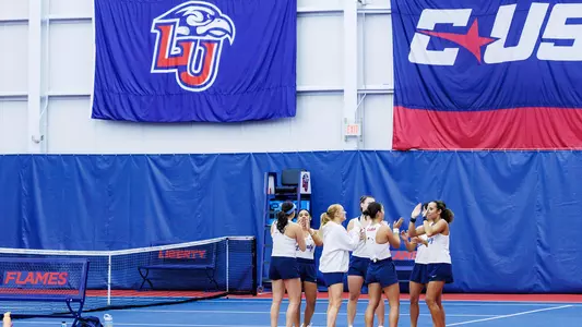 WTEN pre-game huddle
