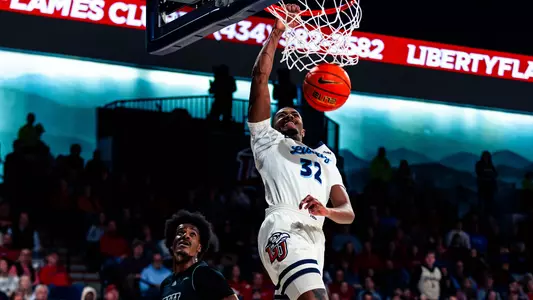 Men's Basketball Recap Photo Jayvon Maughmer vs. FIU Feb. 22, 2025