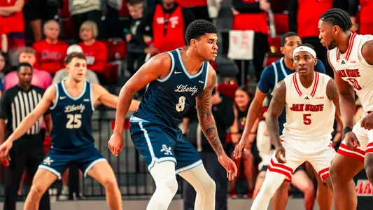 Men's Basketball Owen Aquino Preview Photo vs. Jacksonville State Feb. 26, 2025