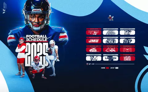 Football - 2025 Schedule Release Graphic